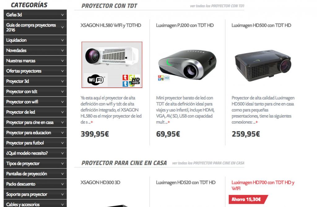 Mini proyector de viaje: características y mejores opciones de compra