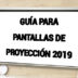 Guía para comprar pantallas de proyección 2019