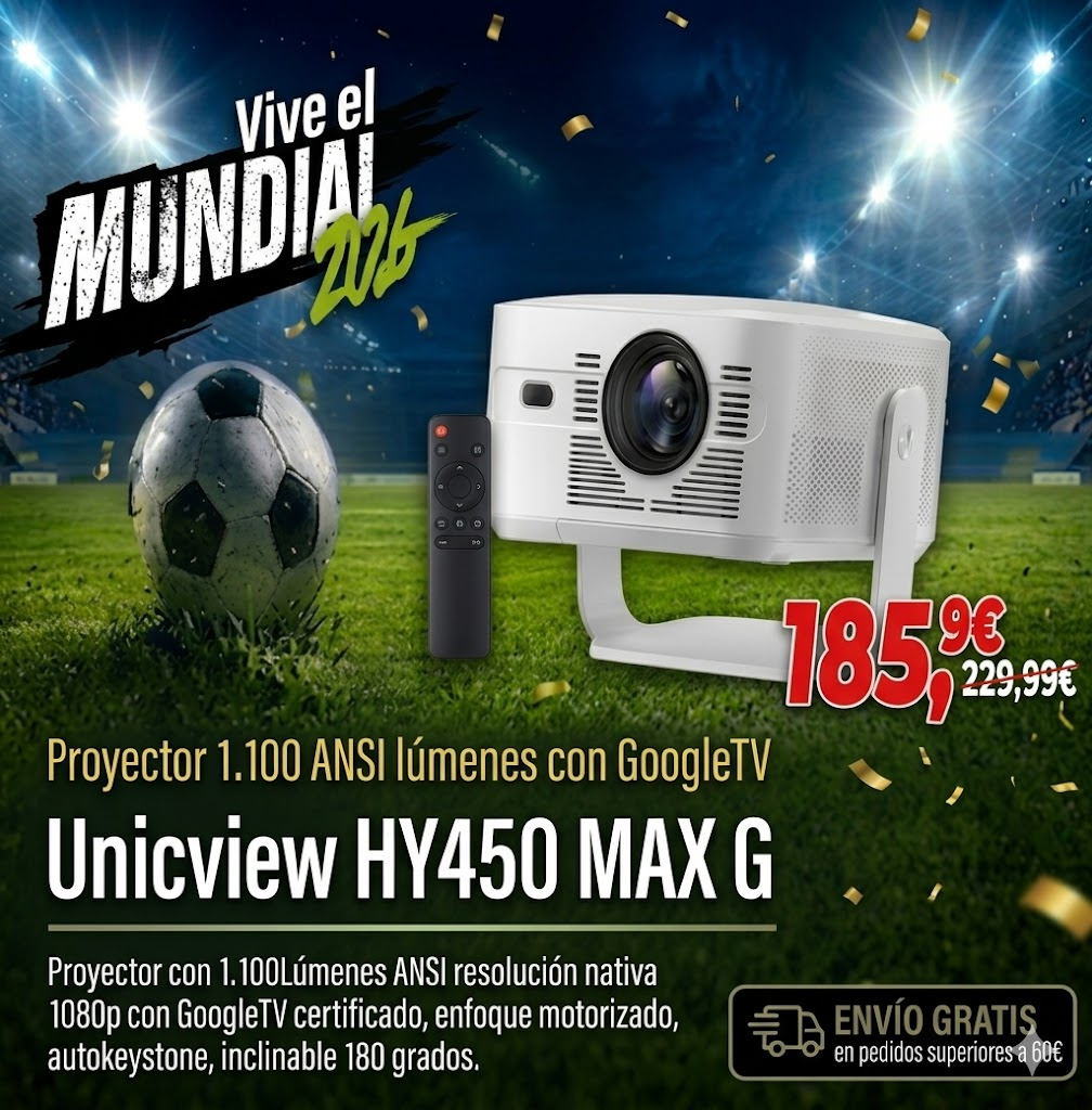 Proyector GoogleTV HY450