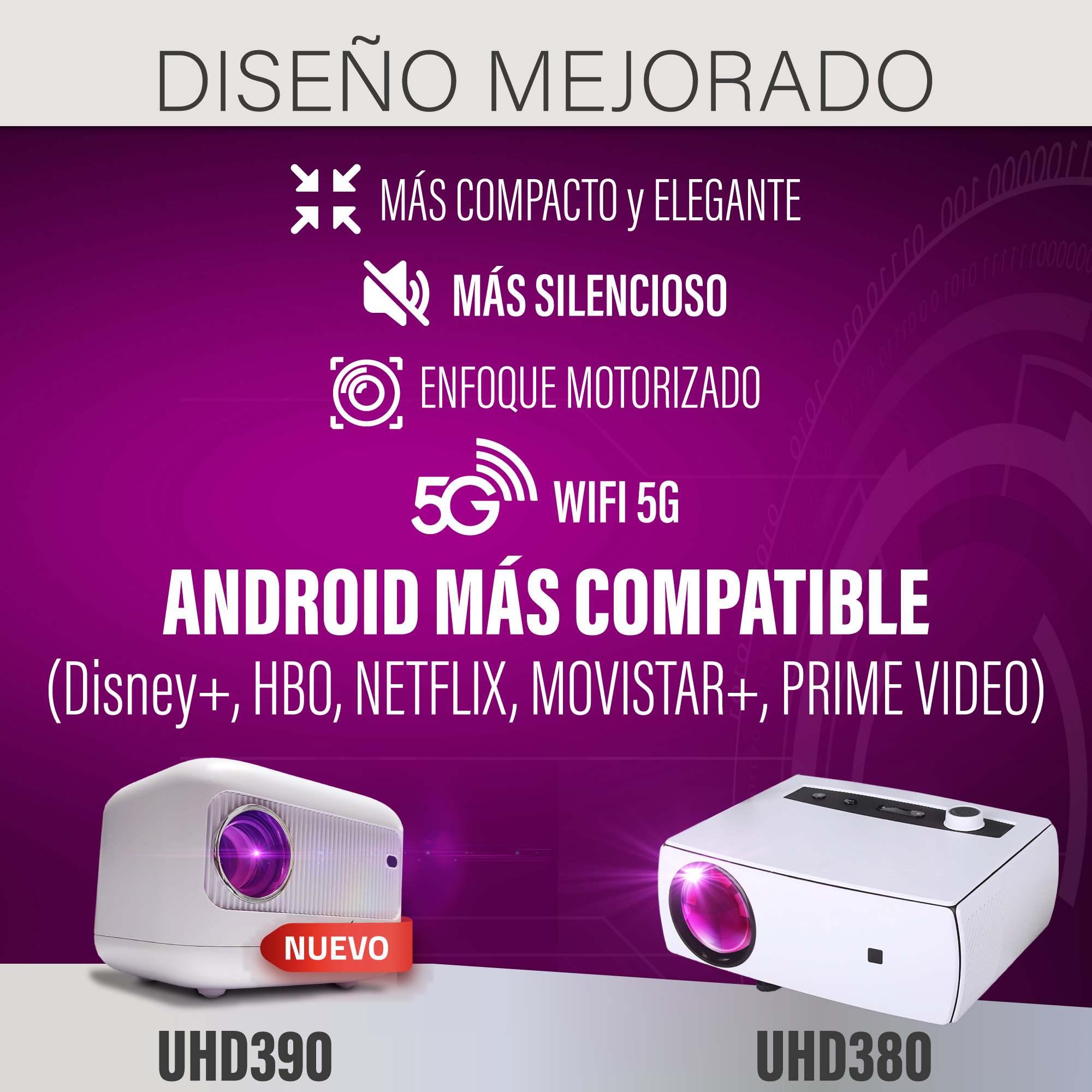 Luximagen UHD390 (Decodificación 4K, AndroidTV, Silencioso) > ¿Qué