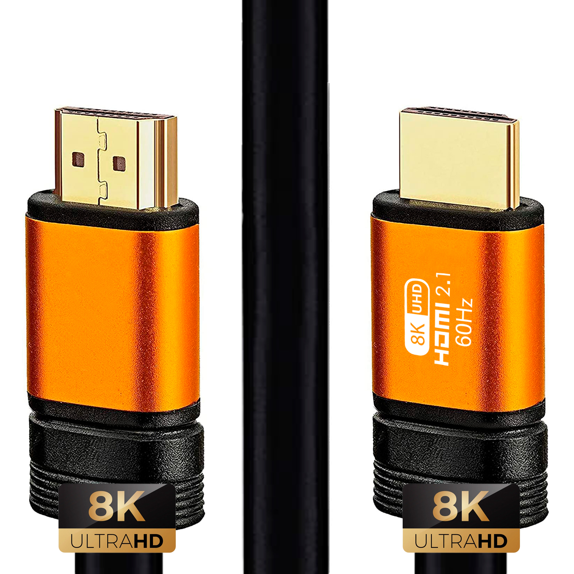 Logilink CH0079 - 3m Cable HDMI 2.1, 8K@60Hz, Alta Calidad