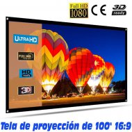 Tela de proyección Lux-Screen Formato 100" 16:9