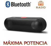 Altavoz Bluetooth 6W,Unicview NBY18 con Radio Negro Estéreo Alta