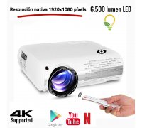 Seelumen FH800 FULLHD 6.500 lúmenes con Android 6.0 blanco