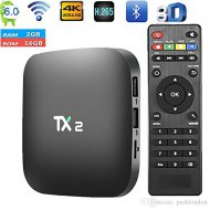 Android box MOD TX2 version R2 ideal para proyector, 2GB de RAM,