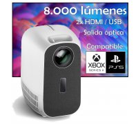 Luximagen UHD300 (8.000 lúmenes, 1080p nativo, Corrección 4D)