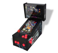 Mini Pinball virtual 13.3" con backglass 10.1"