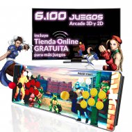 Pandora box 3D 6.100 juegos