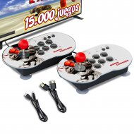 Pandora box M9 con 15.000 juegos y 2 mandos