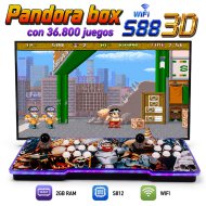 Pandora box S88 3D WIFI con 36800 juegos