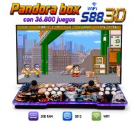 Pandora box S88 3D WIFI con 36800 juegos