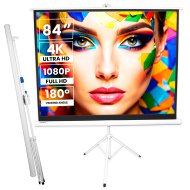 Pantalla de proyección con tripode 84" Luxscreen (171x128cm)
