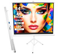 Pantalla de proyección con tripode 84" Luxscreen (171x128cm)