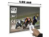 Pantalla de proyección eléctrica de 84\" (1,71 x 1,28 metros)