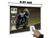 Pantalla de proyección eléctrica de 92\" formato 16:9