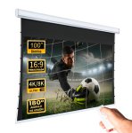 Pantalla de proyeccion elÃ©ctrica tensionada 100" 16:9