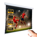 Pantalla de proyeccion elÃ©ctrica tensionada 100" 4:3