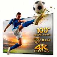 Pantalla de Proyección Fresnel Rígida 100” ALR Proyector UST