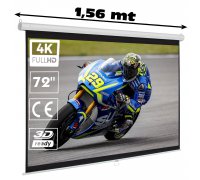 Projection screen 72 inches