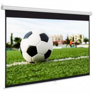 Pantalla de proyeccion manual de 100" 16:9 Reacondicionada