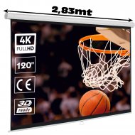 Manual projection screen 120" 16:9