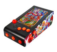 Pinball Virtual en Acero con 13.3” 1080p Playield, PC Intel N510