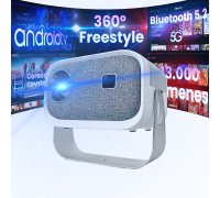 MINI PROYECTOR ANDROID 4K MAGCUBIC Opinion Español  MEJOR PROYECTOR  PORTATIL AUTO KEYSTONE 2023 