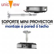 Soporte universal de techo o pared para mini proyector