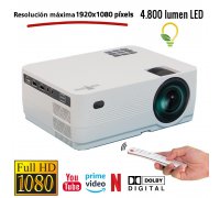 Unicview HD450 Android 4.800 lúmenes Keystone digital vertical y