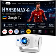 Unicview HY450 MAX G Incluye GoogleTV 1.100 ANSI lúmenes