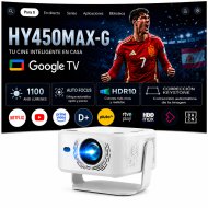 Unicview HY450 MAX G Incluye GoogleTV 1.100 ANSI lúmenes