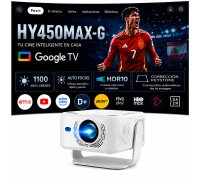 Unicview HY450 MAX G Incluye GoogleTV 1.100 ANSI lúmenes