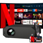 Unicview K5000 MÃ¡s luminoso con 1800 ANSI Google TV
