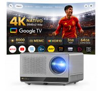 Unicview ONE - Proyector 4K NATIVO - GoogleTV Certificado