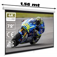 Projection screen 72 inches